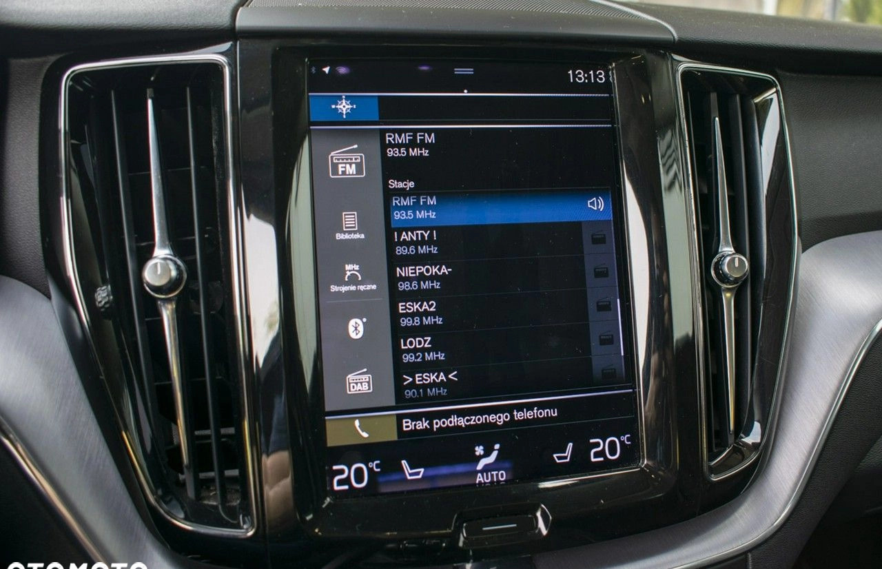 Volvo XC 60 cena 159900 przebieg: 107174, rok produkcji 2020 z Siewierz małe 466